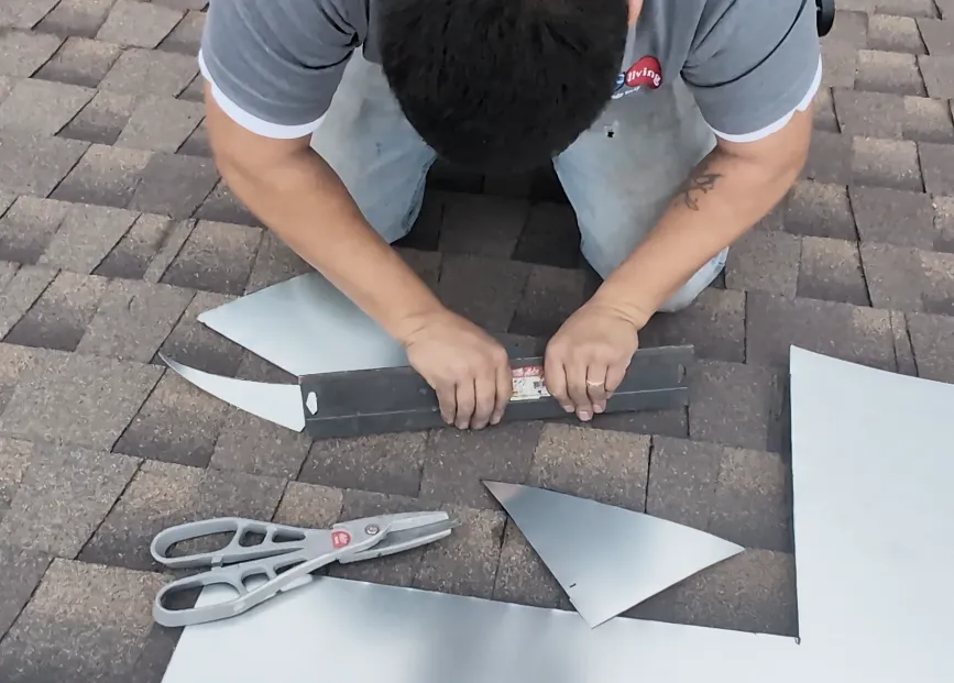 Fold sheet metal
