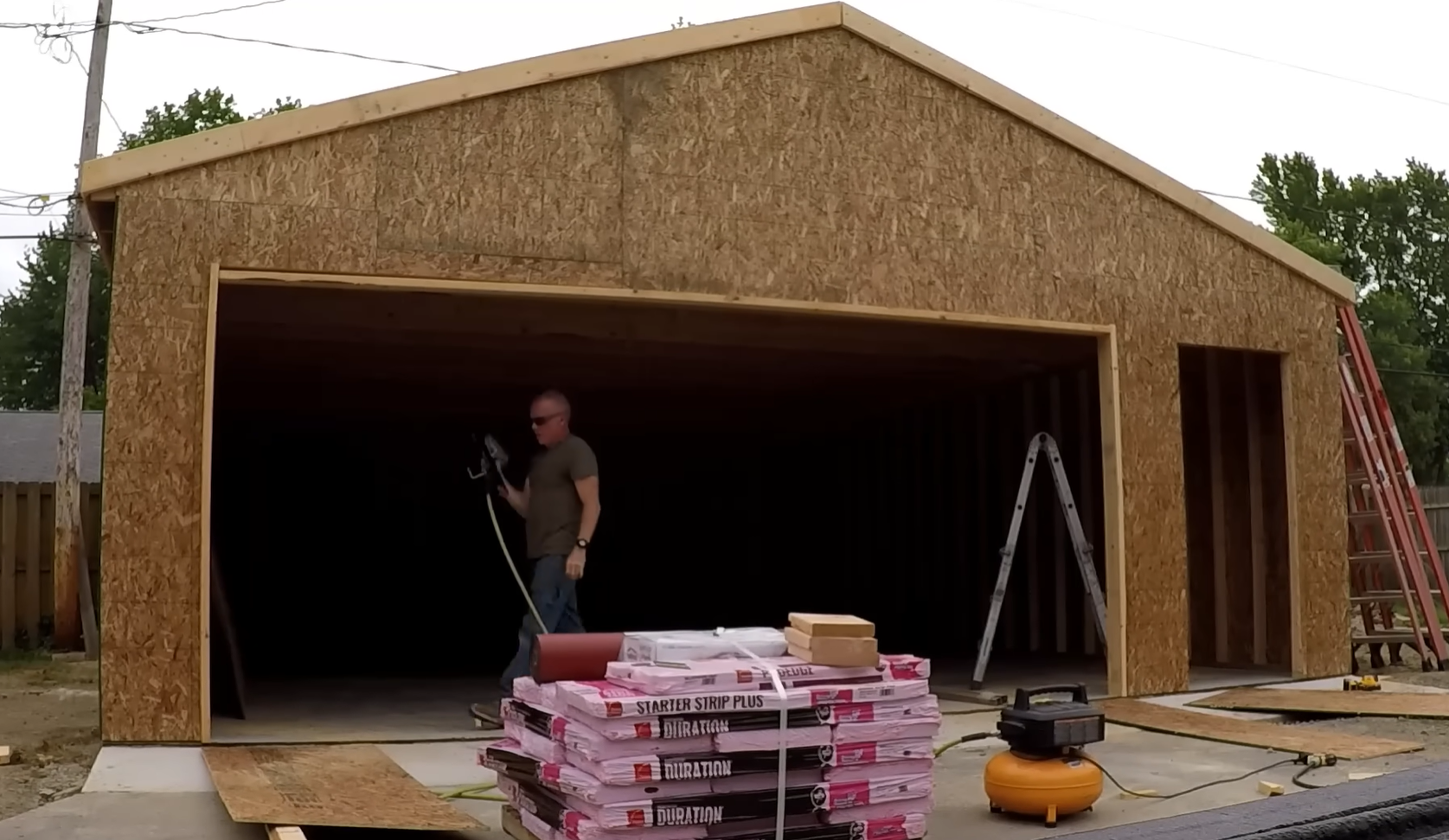 Building a 24x24 Two-Car Garage from Scratch